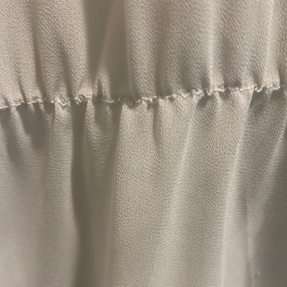 Swimsuit Floral lace 3/4 sleeve sheer coverup white size xxl new - Picture 6 of 7